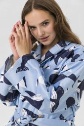 Farm Animals Balina Desenli Unisex Yetişkin Bornoz - 3