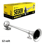 SEGER 12V. GEMİ KORNASI, MARİN, YAT, KOTRA, AĞIR KARA TAŞITLARI, 82MH12.000.01K, EAN: 8698520210348 - 1