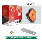 SEGER 24V. DİDİT KORNA, İNCE SES (HIGH), STANDART, No: 50FI24.00002K, EAN: 8698520200271 - 1