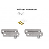 SEGER 24 VOLT DADAT KORNA SETİ, TEK TERMİNAL, STANDART, No: 60BO24.000.01K, EAN: 8698520200578 - 5