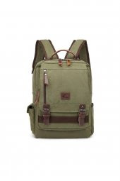 Büyük Boy Erkek Sırt Çantası Kanvas Kumaş 1303 - 1