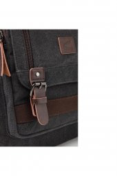 Büyük Boy Erkek Sırt Çantası Kanvas Kumaş 1303 thumbnail 8