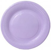 TABAK KARTON MAKARON LİLA 23 CM 8 ADET thumbnail 1