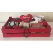 Yılbaşı Hediye Sepeti Kırmızı thumbnail 2