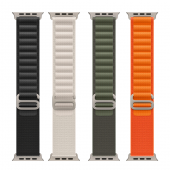 Apple Watch 7 45mm Zore KRD-74 Hasır Kordon - 4