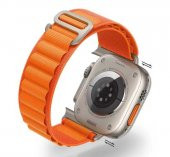 Apple Watch Ultra 49mm Zore KRD-74 Hasır Kordon - 9