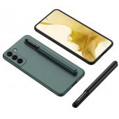 Galaxy S22 Kılıf Zore Kalemli Kıpta Kapak - 6