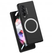 Samsung Galaxy Z Fold 3 Kılıf Manyetik Wireless Şarj Özellikli Kıpta Magsafe Kapak - 1