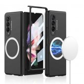Samsung Galaxy Z Fold 3 Kılıf Manyetik Wireless Şarj Özellikli Kıpta Magsafe Kapak - 2