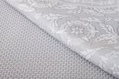 Finezza İris Jaka rPolyester Kumaş Gri Runner 45x150 cm - 1411 - 6