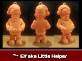 Elf Aka Küçük Yardımcı Süsleme Plastik Aparat - 1
