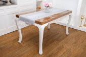 Finezza Ayda Jakar Polyester Kumaş Gri Runner 45x150 cm - 1417 - 1