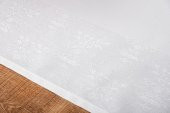 Finezza Ayda Jakar Polyester Kumaş Krem Runner 45x150 cm - 1418 - 4