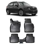 Bod Skoda Kamiq 3D Havuzlu Paspas 2020 ve Sonrası thumbnail 1