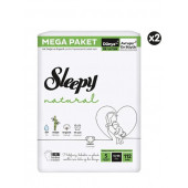 Sleepy Natural 5 Numara Junior 224'lü Bebek Bezi - 1