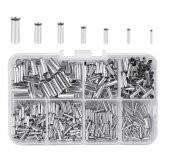 Kablo Yüksük Seti Yalıtımsız 600 Parça 0,5/0.75/1.5/2.5/4.0/6,0mm² thumbnail 1