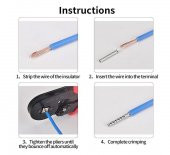 Kablo Yüksük Seti Yalıtımsız 600 Parça 0,5/0.75/1.5/2.5/4.0/6,0mm² thumbnail 3