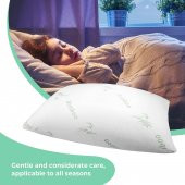 Ortopedik Yastık Boyun Yastığı Visco Yastık Bel Destek Yastığı Bambu Yastık Visco Therapy Yastık - 5