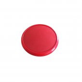 Çocuk Odası Tekli Düğme Mobilya Kulp Çap 55 mm Kırmızı - 1