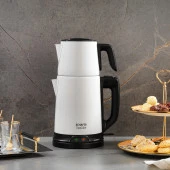 Schafer TeeLike Elektrikli Çay Makinesi-Krem - 1