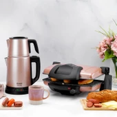 Schafer TeeLike Paslanmaz Çelik Çay Makinesi-Rosegold - 5