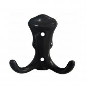 Plastik Siyah Mobilya Dolap Askı Portmanto Askısı - 1