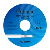 Atlanta RG6/U4 96 Tel CCA Anten Kablosu (300 Metre) - 1