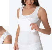 İmer Bayan Modal Geniş Askılı Lohusa Anne Emzirme Atleti 1269 - 1