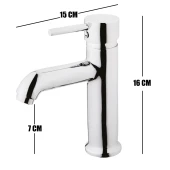Venita Delta Aç Kapa Lavabo Bataryası - 2
