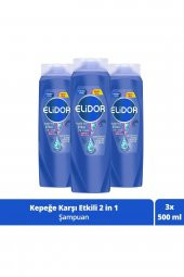 Superblend 2si 1 Arada Şampuan Ve Saç Bakım Kremi Kepeğe Karşı Etkili 500 Ml X3 - 1