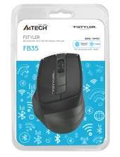 A4 Tech Yeşil Bluetooth 2.4 Ghz Nano Kablosuz Optik 2000 Dpi Mouse thumbnail 2