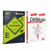 Referans Yayınları AYT Türk Dili ve Edebiyatı ile AKM Dil Bilgisi Soru Bankası Seti 2 Kitap - 1
