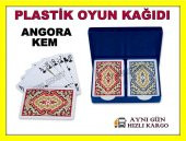 Angora Kem Plastik Oyun Kağıdı Marka İskambil Kağıdı Çift Deste - 2