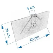 Tuna 216 Plastik Sıyırgı Kar Küreme Sıyırma Kazıma thumbnail 4