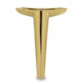 Lüks Mobilya Kanepe Sehpa TV Ünitesi Koltuk Ayağı 19 cm Gold Altın Baza Ayak thumbnail 1