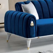 Iron Lüks Mobilya Kanepe Sehpa Tv Ünitesi Koltuk Ayağı 15 Cm Beyaz Gold Baza Ayakları thumbnail 3