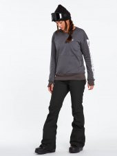 VOLCOM BATTLE STR BLACK KADIN SNOWBOARD PANTOLON - 1