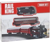 12 Parça Raylı Vagonlu Pilli Kara Tren 5645 - 1