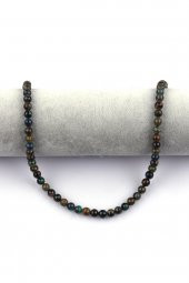 Azurit - Malakit Doğal Taş Dizi 6 mm Küre Kesim thumbnail 2