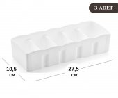 Flosoft 3’lü 5 Bölmeli Organizer Geniş Set - 2