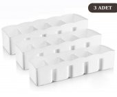 Flosoft 3’lü 5 Bölmeli Organizer Geniş Set - 3