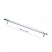 Alüminyum Mobilya Dolap Kulp 192 mm - 2
