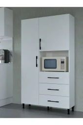 Mobilique Çok Amaçlı %100 Mdf Mutfak Mikrodalga Fırın Dolabı - 1