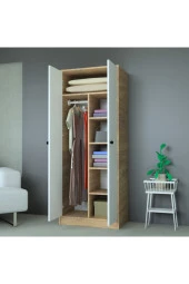 Mobilique Vegas Gardrop Askılı Ve Raflı No:4 - 1