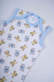 SEÇKİN PAMUK DESENLİ BEBEK ASKILI ÇITÇITLI BADİ ZIBIN - 3