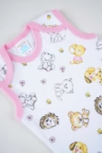 SEÇKİN PAMUK DESENLİ BEBEK ASKILI ÇITÇITLI BADİ ZIBIN - 2