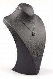 İyolit Doğal Taş 925 Ayar Gümüş Kolye thumbnail 2