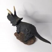 Triceratops Dinazor Hayvan Biblo Heykel Ev Ofis Dekorasyon 3D Görünümlü - 4