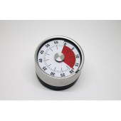 Beyaz Yuvarlak Mıknatıslı Paslanmaz Kararmaz Çelik Timer/ Zamanlayıcı - 4