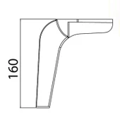 Repla Lüks Mobilya Kanepe Sehpa Tv Ünitesi Koltuk Ayağı 16 Cm Parlak Krom Baza Ayakları thumbnail 7